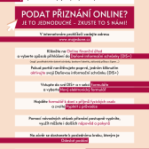Podejte přiznání k dani jednoduše a přehledně přes www.mojedane.cz 1