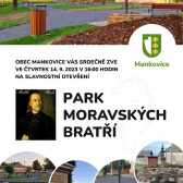 Slavnostní otevření - Park Moravských bratří Mankovice